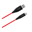 Croma Type A to Type C 3.3 Feet (1M) Cable (Dash & Warp Protocols, Red)_4