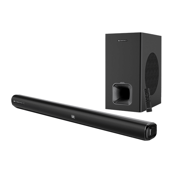 ZEBRONICS Zeb-Juke Bar 6001 DWS Pro 160W Bluetooth Soundbar with Remote (Immersive Sound, 2.1 Channel, Black)_1