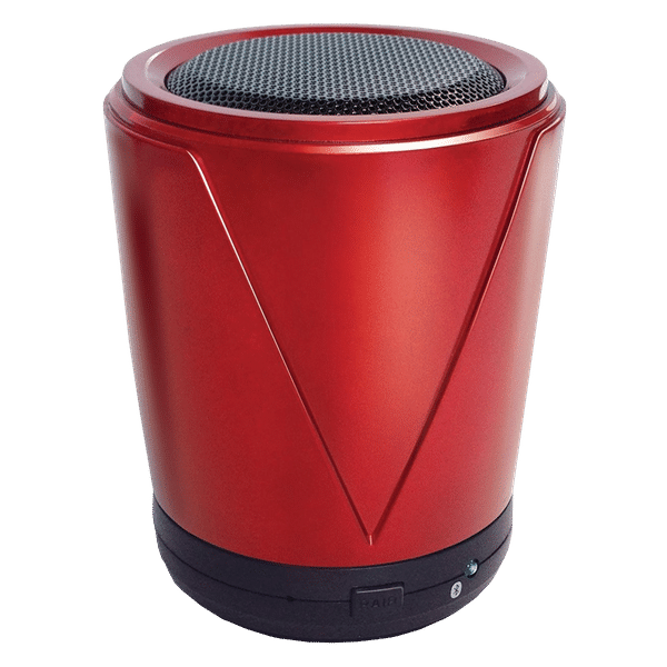 AT&T Hot Joe 4W Portable Bluetooth Speaker (6 Hours Playtime, 2.1 Channel, Red)_1