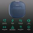 BOSE SoundLink Micro 5W Portable Bluetooth Speaker (IPX67 Water Resistant, Stereo Sound, Mono Speaker, Blue)_2
