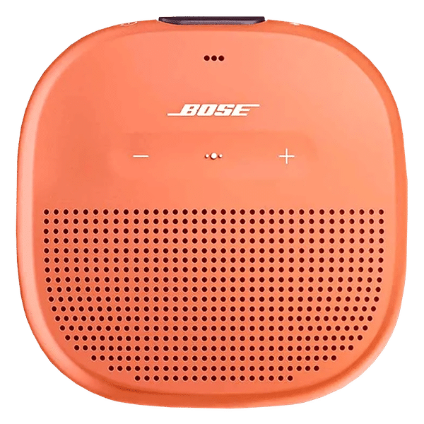 jug spørgeskema Variant Buy Bose SoundLink Micro 5W Portable Bluetooth Speaker (IPX67 Water  Resistant, Stereo Sound, Mono Speaker, Bright Orange) Online – Croma