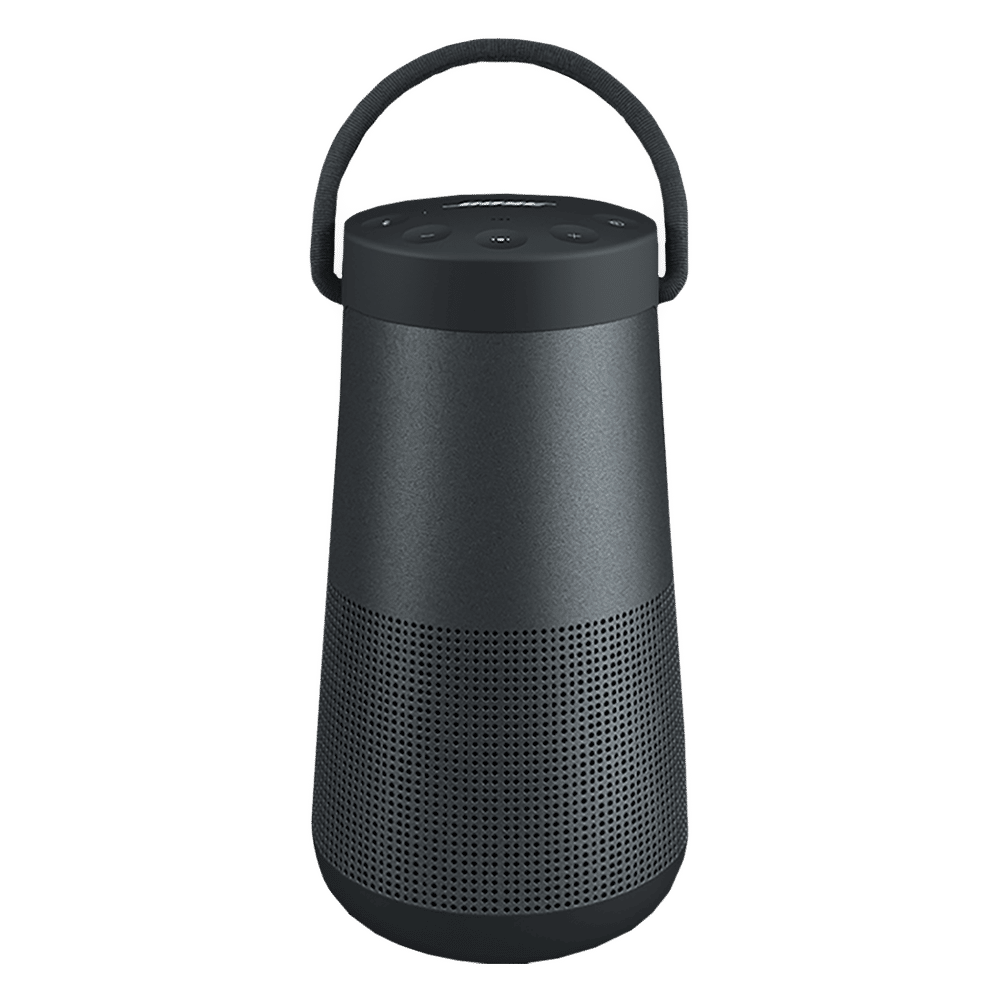 BOSE SoundLink Revolve Plus with Google & Siri Compatible Smart Speaker (16 Hours Playtime Time, Black)