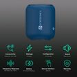 PORTRONICS Sound Drum 1 10W Portable Bluetooth Speaker (10 Hours Playtime, 5.1 Channel, Blue)_2