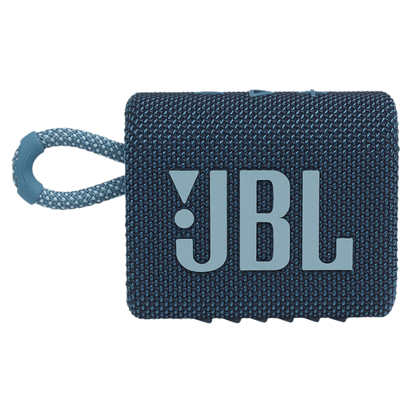 JBL Go 3 4.2W Portable Bluetooth Speaker (IP67 Waterproof, IP67 Dustproof, Blue)_1