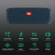JBL Flip 5 20W Portable Bluetooth Speaker (IPX7 Water Resistant, JBL's Signature Sound, Stereo Channel, Blue)_2