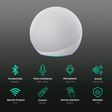 amazon Echo Dot (4th Gen) with Built-in Alexa Smart Wi-Fi Speaker (Controls Smart Devices, White)_2