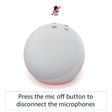 amazon Echo Dot (4th Gen) with Built-in Alexa Smart Wi-Fi Speaker (Controls Smart Devices, White)_3