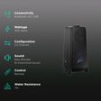 SAMSUNG Sound Tower 300W Bluetooth Party Speaker (Water Resistant, 2.0 Channel, Black)_2