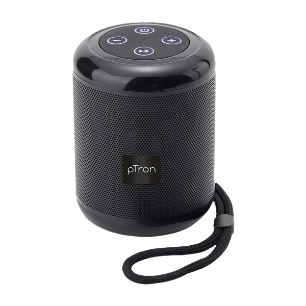 pTron Quinto 5W Portable Bluetooth Speaker (6 Hours Playtime, Mono Speaker, Black)_1