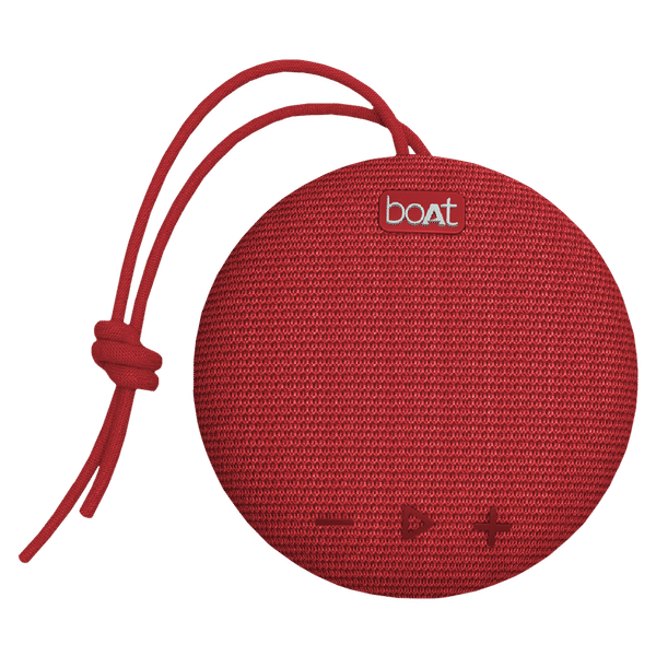 boAt Stone 193 5W Portable Bluetooth Speaker (IPX7 Water Resistant, 4 Hours Playtime, Red)_1