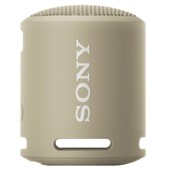 SONY 5W Portable Bluetooth Speaker (IP67 Waterproof, Extra Bass, Mono Channel, Taupe)_1