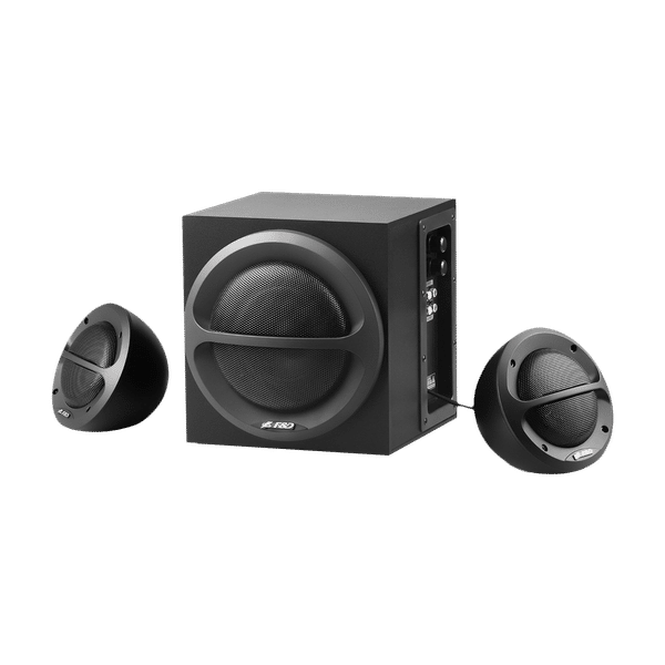 F&D A111X 35W Multimedia Speaker (Built-in FM Radio, 2.1 Channel, Black)_1