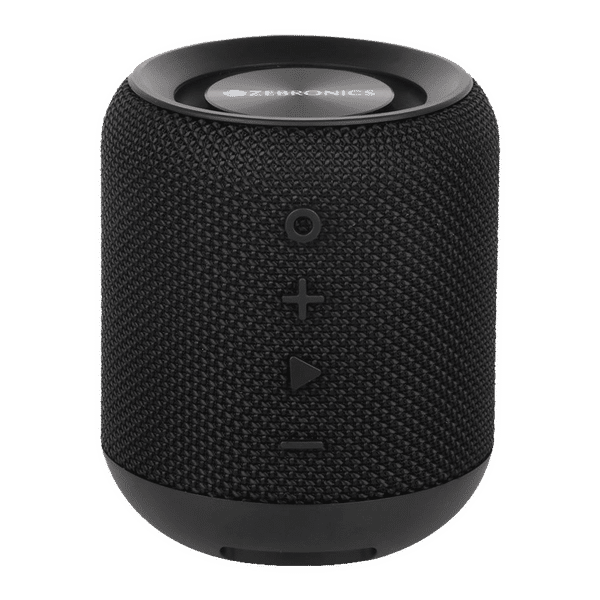 ZEBRONICS Zeb-Music Bomb 10W Portable Bluetooth Speaker (IPX5 Waterproof, 10 Hours Playtime, Black)_1