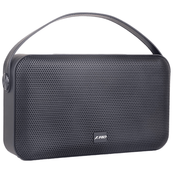F&D 12W Portable Bluetooth Speaker (Surround Sound, Black)_1