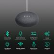 Google Home Mini with Google Assistant Compatible Smart Wi-Fi Speaker (Far-Field Voice Recognition, Black)_2