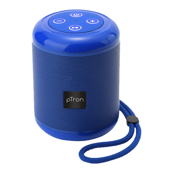 pTron Quinto 5W Portable Bluetooth Speaker (6 Hours Playtime, Mono Speaker, Blue)_1