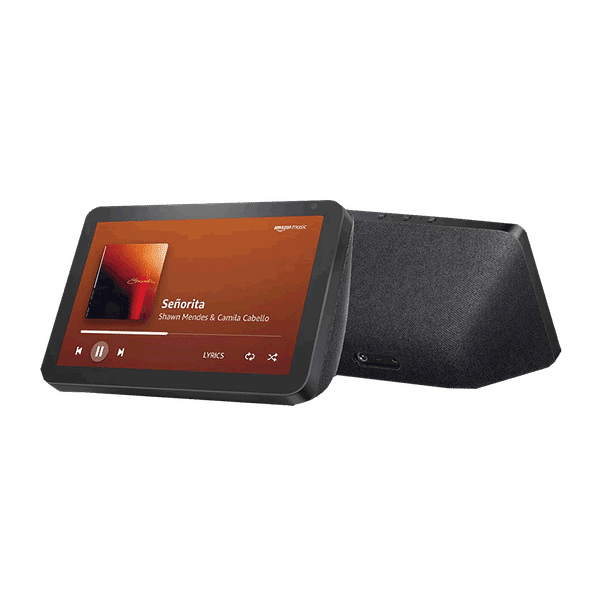 amazon Echo Show 8 (1st Gen) with Alexa Compatible Smart Wi-Fi Speaker (8 Inches Touch Screen Display, Black)_1