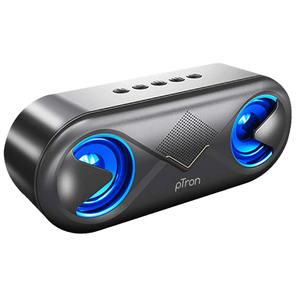 pTron Fusion 10W Portable Bluetooth Speaker (10 Hours Playtime, Black)_1