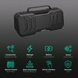 STAUNCH Thunder 1000 10W Portable Bluetooth Speaker (IPX6 Water Resistant, 5 Hours Playtime, Black)_2
