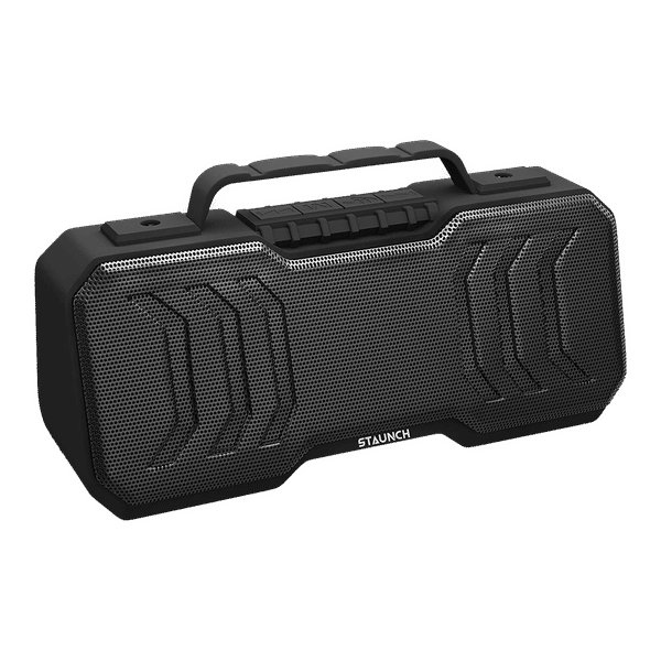 STAUNCH Thunder 1000 10W Portable Bluetooth Speaker (IPX6 Water Resistant, 5 Hours Playtime, Black)_1