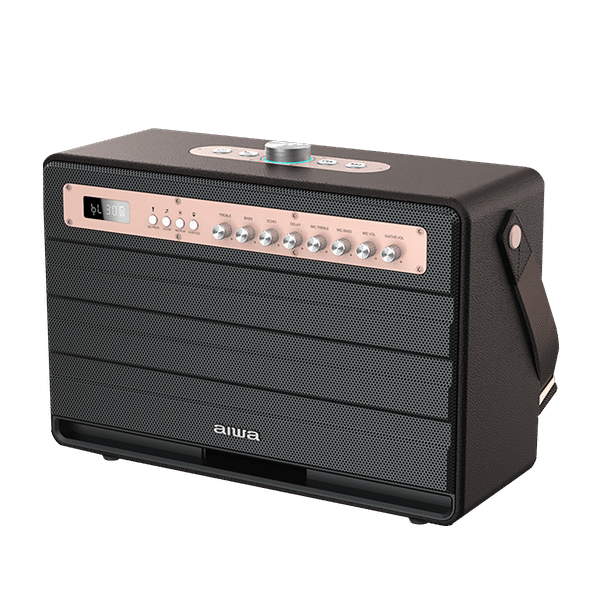 aiwa MI-X 450 Pro Enigma 120W Portable Bluetooth Speaker (8 Hours Playtime, Rose Gold)_1