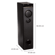 PHILIPS 80W Multimedia Speaker (Surround Sound, 2.0 Channel, Black)_3