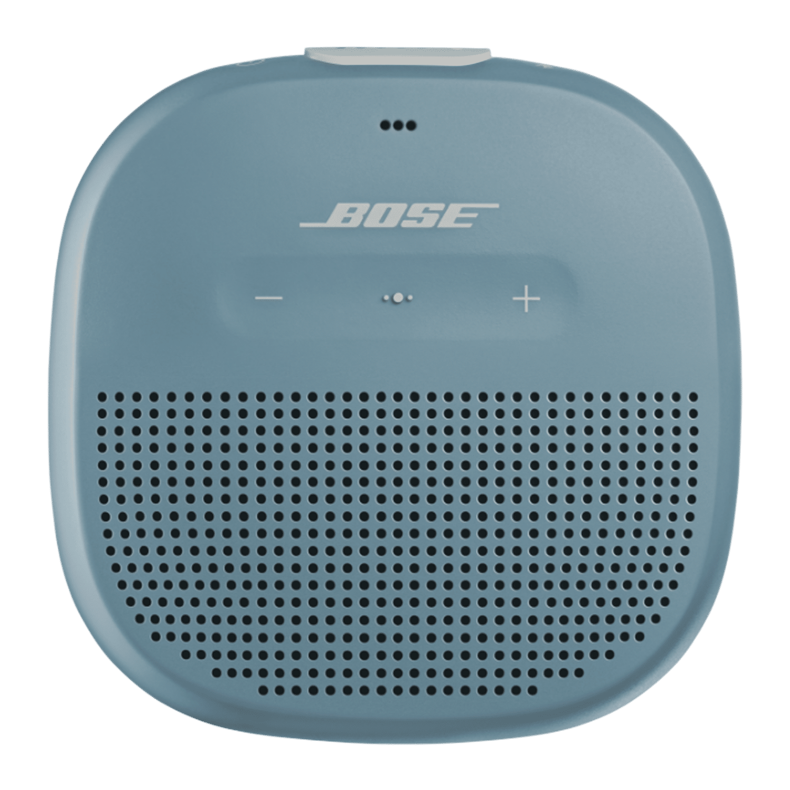 BOSE SoundLink Micro 5W Portable Bluetooth Speaker (IPX67 Water Resistant, Stereo Sound, Mono Speaker, Stone Blue)