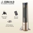 WARMEX Junior Cera H2O 2000 Watts Carbon Room Heater & Humidifier (With Remote Control, Champagne Gold)_2