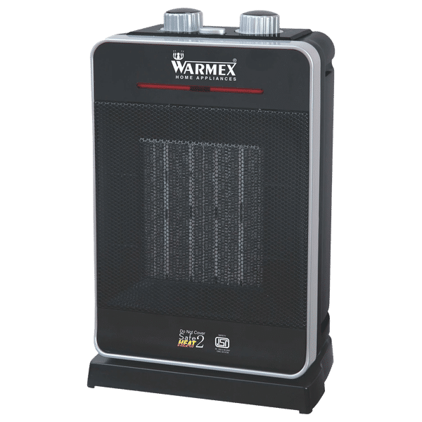 WARMEX 2000 Watts PTC Fan Room Heater (Tip Over Safety Switch, PTC-99 N, Silver and Black)_1