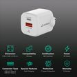 Stuffcool Neutron 20W Type A & Type C 2-Port Fast Charger (Adapter Only, 7 Layers of Protection, White)_2