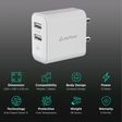 Stuffcool Flow 12W Type A 2-Port Charger (Adapter Only, Over Temperature Protection, White)_2