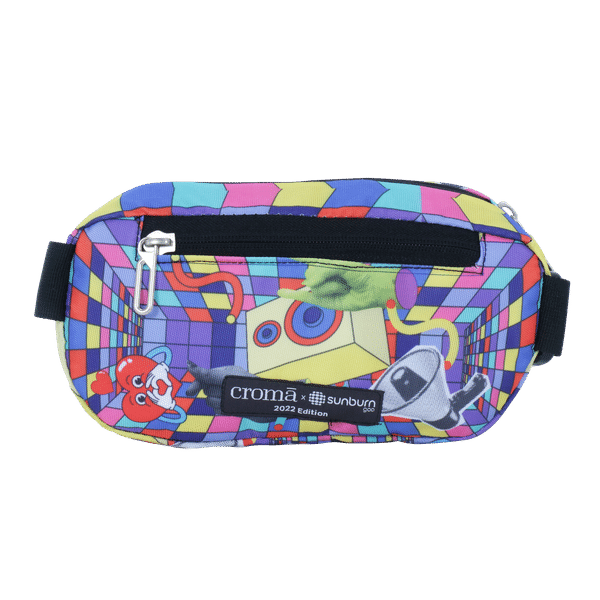 Croma Sunburn Edition Cloth Chest Bag (Adjustable Strap, CRSTSUBWPA216901, Multicolor)_1