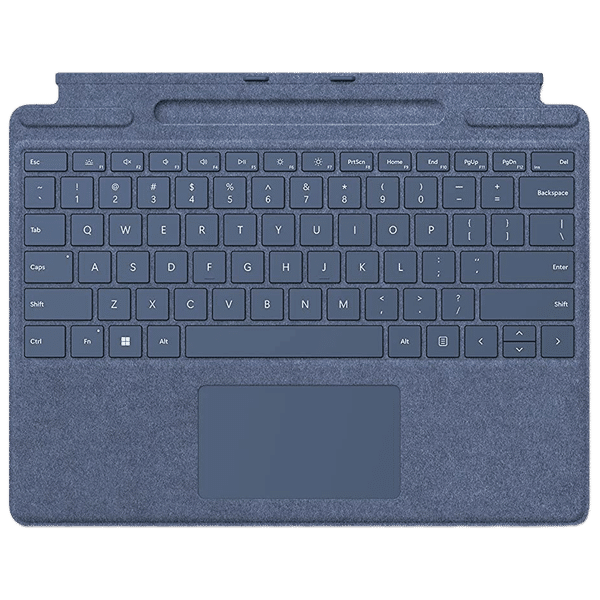 Microsoft Wireless Keyboard with Touchpad (Built-in Kickstand, Sapphire)_1