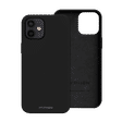 Hyphen TINT Soft Polyurethane Silicone Back Cover for Apple iPhone 12, 12 Pro (Supports Wireless Charging, Black)_1