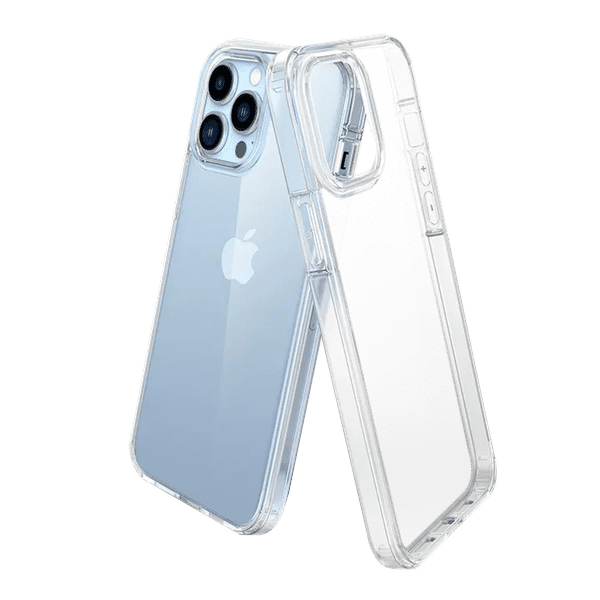 QUIX TPU Back Cover for Apple iPhone 14 Pro Max (Supports Wireless Charging, Clear)_1