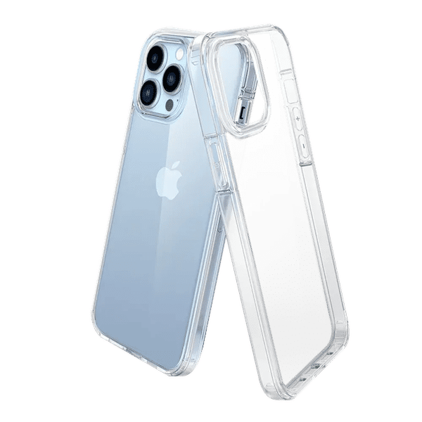 QUIX TPU Back Cover for Apple iPhone 14 Pro Max (Supports Wireless Charging, Clear)_1