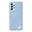 SAMSUNG TPU Back Cover for SAMSUNG Galaxy A33 5G (Sleek Card Pocket, Arctic Blue)_1