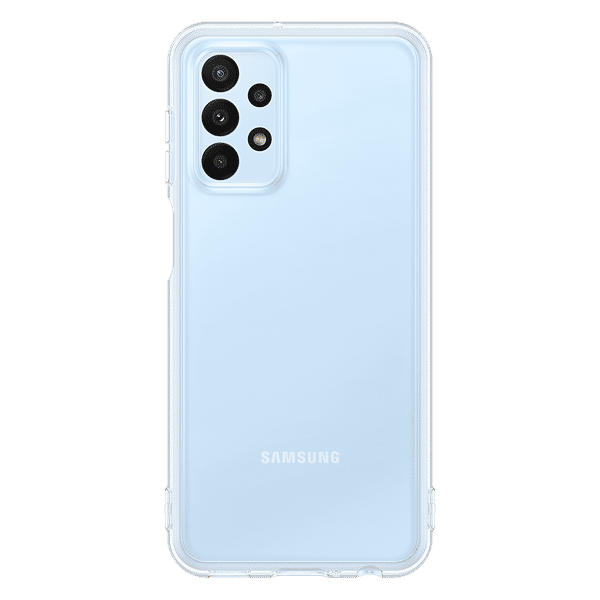 SAMSUNG Soft TPU Back Cover for SAMSUNG Galaxy A23 (Protects from Shock & Scratch, Transparent)_1