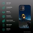 Macmerise Light Up Bat Hard Polycarbonate Back Cover for Apple iPhone 12 Pro (Supports Wireless Charging, Multi Color)_2