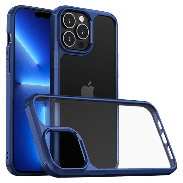 GRIPP Defender Hard Polycarbonate & TPU Back Cover for Apple iPhone 13 Pro (Drop Protection, Blue)_1
