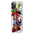 Macmerise Avengers Fury Matte Rubber Back Cover for Apple iPhone 14 Pro (Supports Wireless Charging, Multi Color)_3