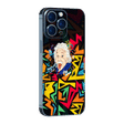 QUIX Einstein Stylish Skin Vinyl Back Cover for Apple iPhone 14 (Supports Wireless Charging, Multi Color)_1