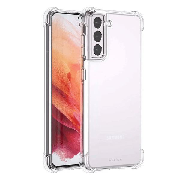 Hyphen TPU Back Cover for SAMSUNG Galaxy S21 FE 5G (Drop Protection, Clear)_1