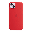Apple Soft Silicone Back Cover for Apple iPhone 14 Plus (MagSafe Charging Support, (Product) Red)_1