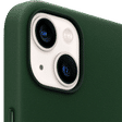 Apple Soft Leather Back Cover for Apple iPhone 13 Mini (Supports Wireless Charging, Sequoia Green)_3