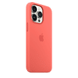 Apple Soft Silicone Back Cover for Apple iPhone 13 Pro (Supports Wireless Charging, Pink Pomelo)_4
