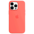 Apple Soft Silicone Back Cover for Apple iPhone 13 Pro (Supports Wireless Charging, Pink Pomelo)_1