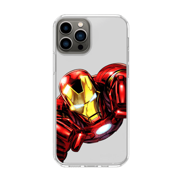 Macmerise Ironvenger Silicone Back Cover for Apple iPhone 14 Pro Max (Supports Wireless Charging, Multi Color)_1