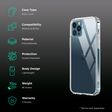 Vaku Glassy Hard Polycarbonate Back Cover for Apple iPhone 12, 12 Pro (Scratch Resistant, Clear)_2