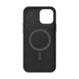 Vaku Soft Silicone & Microfiber Back Cover for Apple iPhone 12, 12 Pro (Supports Wireless Charging, Black)_4